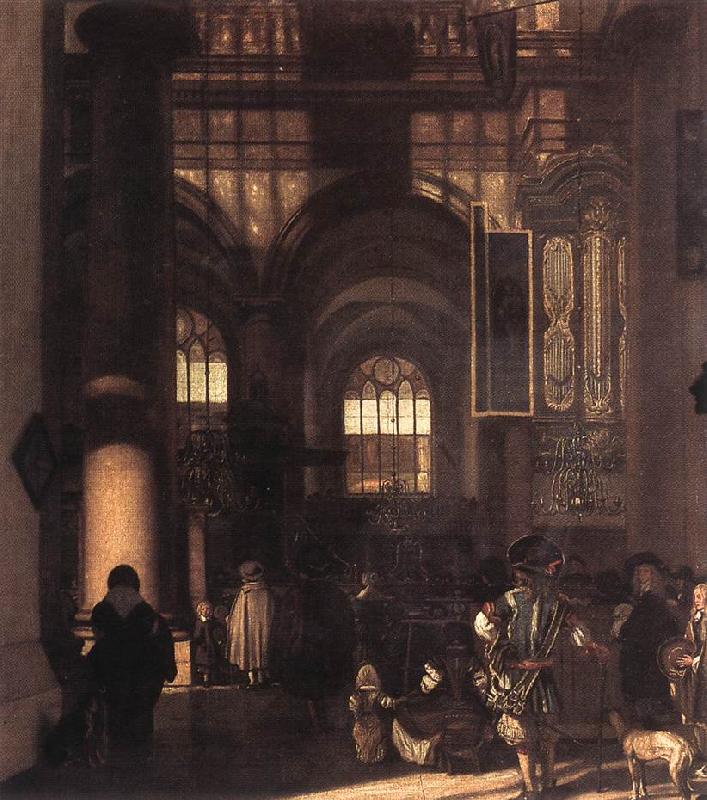 WITTE, Emanuel de Interior of a Church oil painting image